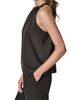 Donna Karan New York Donna Karan New York Hardware Neck Satin Blouse - 3