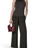 Donna Karan New York Donna Karan New York Hardware Neck Satin Blouse - 5