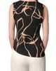 Donna Karan New York Donna Karan New York Hardware Print Gather Sleeveless Top - 2