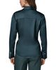 Donna Karan New York Donna Karan New York Hardware Trim Side Ruched Blouse - 3