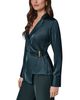 Donna Karan New York Donna Karan New York Hardware Trim Side Ruched Blouse - 5