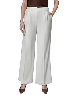 Donna Karan New York Donna Karan New York High Waisted Wide Leg Pants