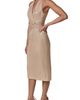 Donna Karan New York Donna Karan New York Knotted Metallic Halter Sheath Dress - 3