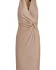 Donna Karan New York Donna Karan New York Knotted Metallic Halter Sheath Dress - 5
