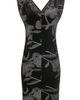 Donna Karan New York Donna Karan New York Leaf Embroidery Sleeveless Sheath Dress - 5