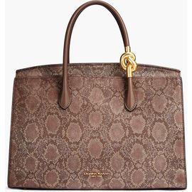 Donna Karan New York Donna Karan New York Loden Python Suede Satchel