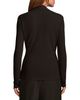 Donna Karan New York Donna Karan New York Long Sleeve Faux Wrap Hardware Top - 2