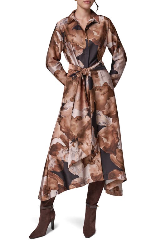 Donna Karan New York Donna Karan New York Long Sleeve Shirtdress with Tie Waist