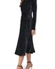 Donna Karan New York Donna Karan New York Long Sleeve Textured Midi Dress - 3