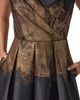 Donna Karan New York Donna Karan New York Metallic Fit & Flare Dress - 4