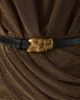 Donna Karan New York Donna Karan New York Metallic Mock Neck Top with Belt - 4