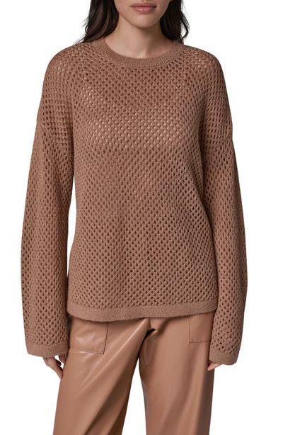 Donna Karan New York Donna Karan New York Metallic Open Stitch Sweater