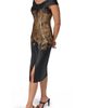 Donna Karan New York Donna Karan New York Metallic Sheath Dress - 3