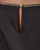 Donna Karan New York Donna Karan New York Metallic Trim Sleeveless Top with Neck Tie - 5