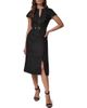 Donna Karan New York Donna Karan New York Metallic Tweed A-Line Dress - 1