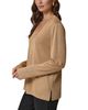 Donna Karan New York Donna Karan New York Metallic V Neck Top - 5