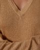 Donna Karan New York Donna Karan New York Metallic V Neck Top - 6