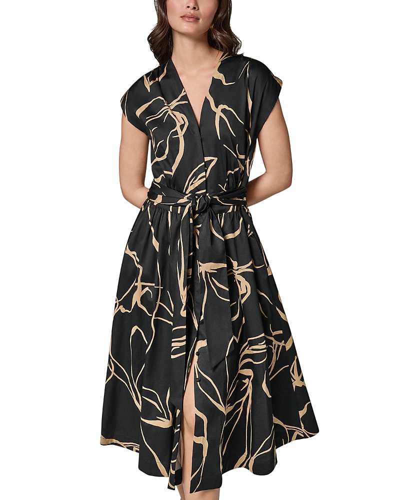 Donna Karan New York Donna Karan New York Midi Shirt Dress