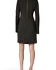 Donna Karan New York Donna Karan New York Mock Neck Long Sleeve Heavy Scuba Crepe Minidress - 2