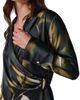 Donna Karan New York Donna Karan New York Notched Collar Satin Wrap Blouse - 4