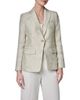 Donna Karan New York Donna Karan New York One-Button Peak Lapel Jacquard Blazer - 1