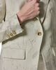 Donna Karan New York Donna Karan New York One-Button Peak Lapel Jacquard Blazer - 4