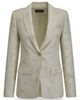 Donna Karan New York Donna Karan New York One-Button Peak Lapel Jacquard Blazer - 5