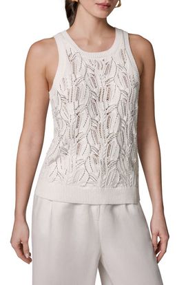 Donna Karan New York Donna Karan New York Open Stitch Sweater Vest