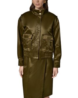 Donna Karan New York Donna Karan New York Patch Pocket Bomber Jacket