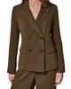 Donna Karan New York Donna Karan New York Pinstripe Double Breasted Blazer - 1