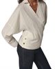 Donna Karan New York Donna Karan New York Pinstripe Poplin Dolman Shirt - 3