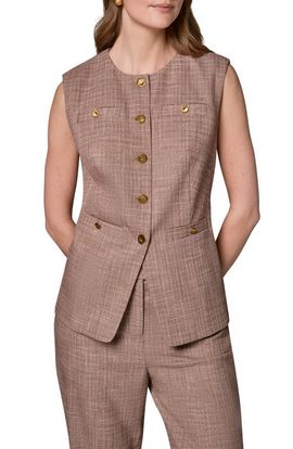 Donna Karan New York Donna Karan New York Plaid Vest