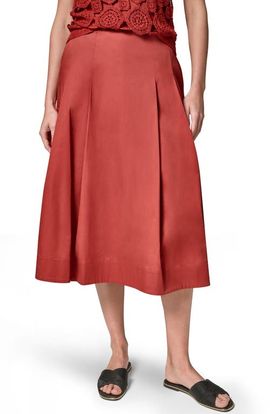 Donna Karan New York Donna Karan New York Pleated A-Line Skirt
