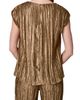 Donna Karan New York Donna Karan New York Pleated Metallic Top - 2