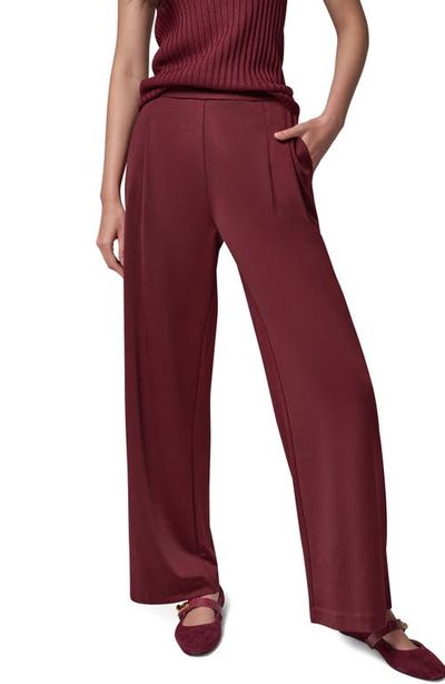 Donna Karan New York Donna Karan New York Pleated Straight Leg Pull-On Pants