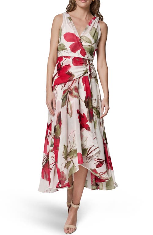 Donna Karan New York Donna Karan New York Print Sleeveless High-Low Maxi Dress
