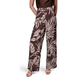 Donna Karan New York Donna Karan New York Print Wide Leg Pants