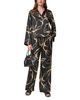 Donna Karan New York Donna Karan New York Printed Long Sleeve Button Up Top - 2