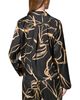 Donna Karan New York Donna Karan New York Printed Long Sleeve Button Up Top - 3