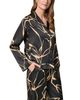 Donna Karan New York Donna Karan New York Printed Long Sleeve Button Up Top - 5