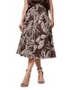 Donna Karan New York Donna Karan New York Printed Pleated Midi Skirt - 1