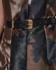 Donna Karan New York Donna Karan New York Printed V-Neck Belted Midi Dress - 4