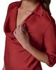 Donna Karan New York Donna Karan New York Roll Sleeve Cowl Neck Top - 4