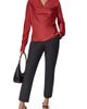 Donna Karan New York Donna Karan New York Roll Sleeve Cowl Neck Top - 5
