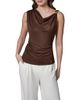 Donna Karan New York Donna Karan New York Ruched Asymmetric Sleeveless Top - 1