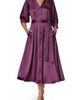 Donna Karan New York Donna Karan New York Satin Midi Shirtdress - 1