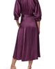 Donna Karan New York Donna Karan New York Satin Midi Shirtdress - 2