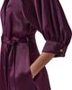 Donna Karan New York Donna Karan New York Satin Midi Shirtdress - 4