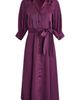 Donna Karan New York Donna Karan New York Satin Midi Shirtdress - 5