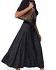 Donna Karan New York Donna Karan New York Satin Tiered Midi Skirt - 5